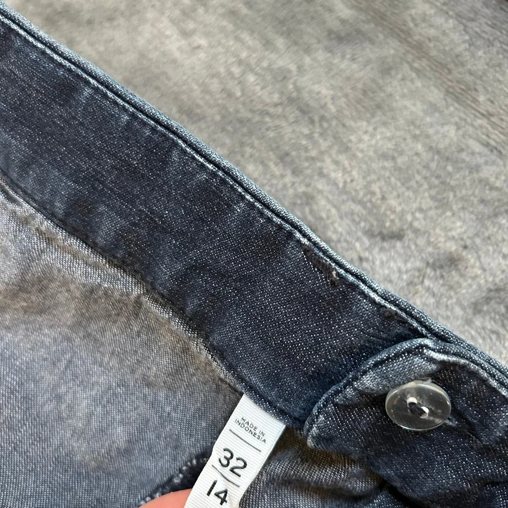 Loft Denim Shorts Dark Wash‎ Casual Everyday Summer Blue Womens 36x2.5